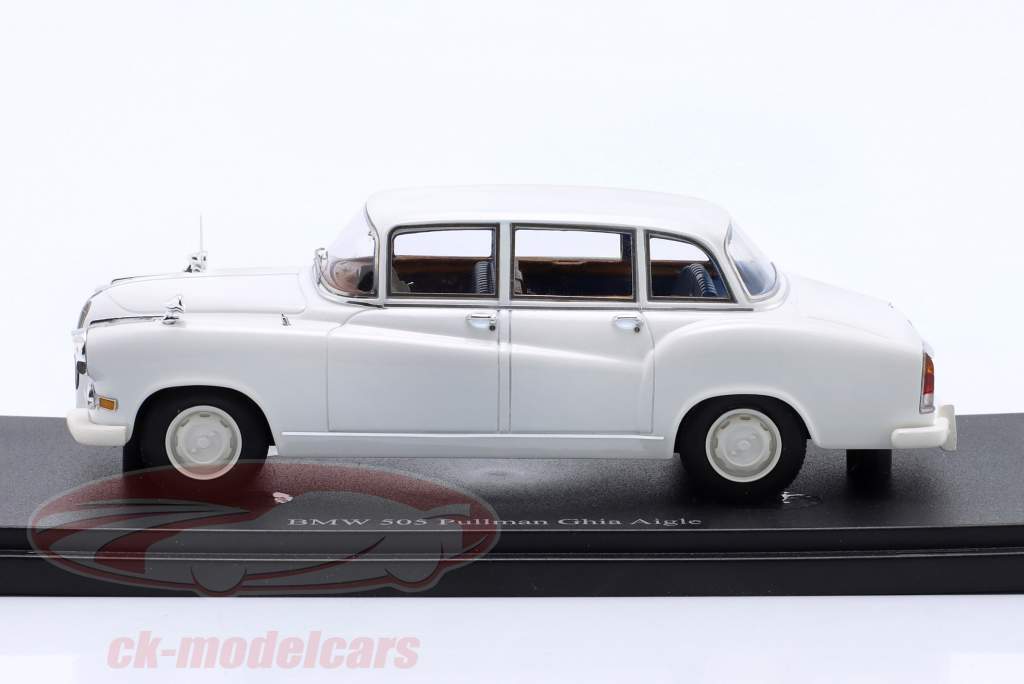 BMW 505 Pullman Ghia Aigle 建設年 1955 白 1:43 AutoCult