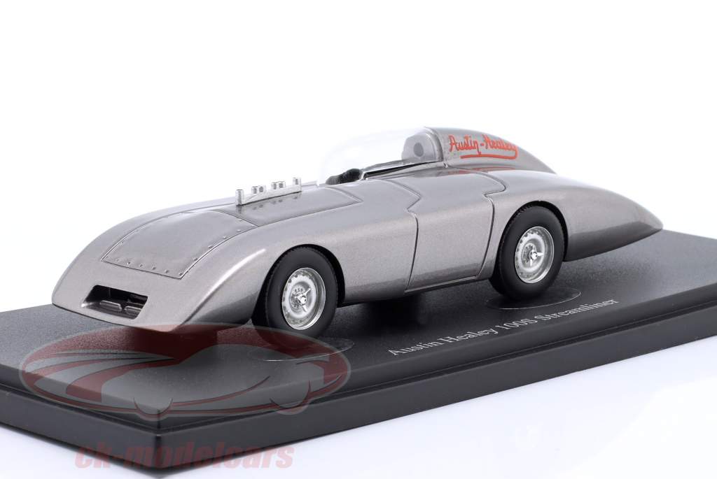 Austin Healey 100S Streamliner anno di costruzione 1956 argento 1:43 AutoCult