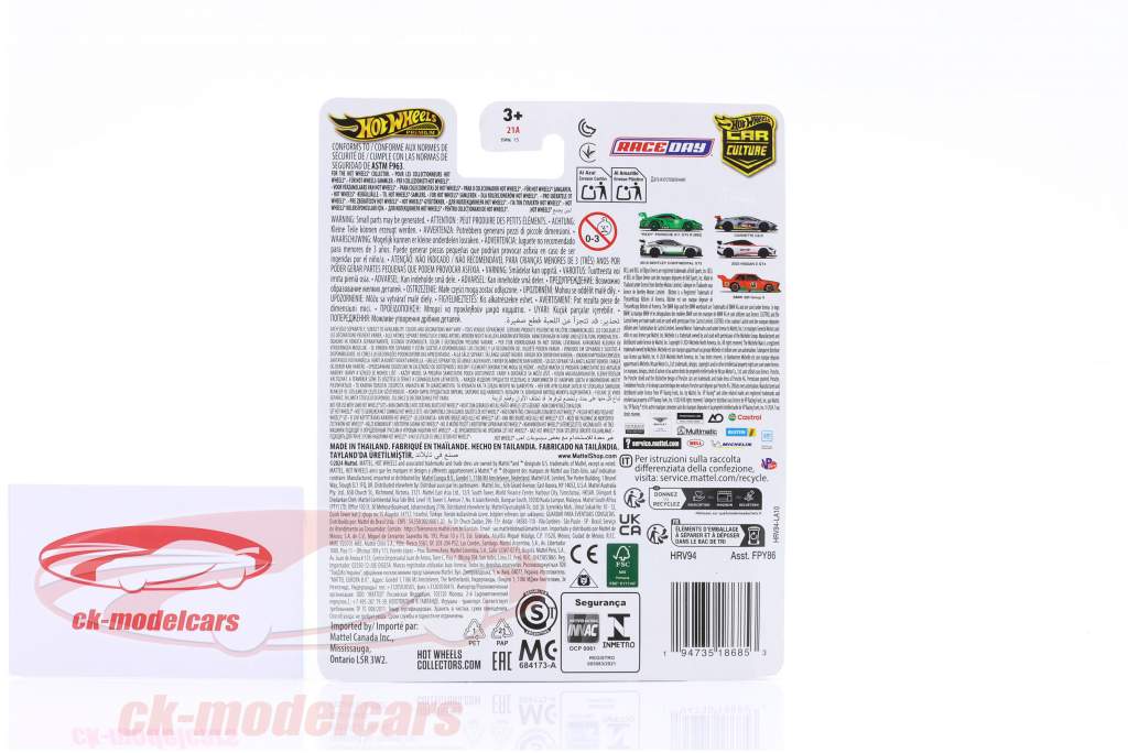 BMW 320 Group 5 #68 orange / vert 1:64 HotWheels