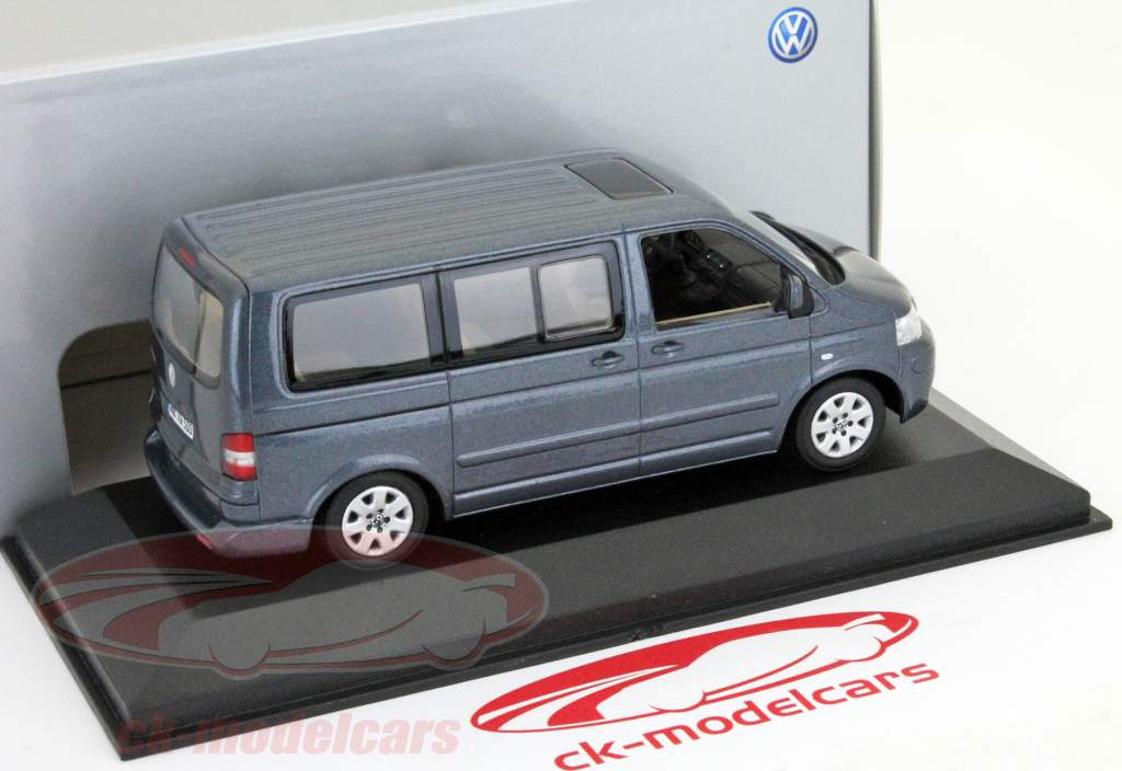 VW Multivan T5 gris métallisé 1:43 Minichamps