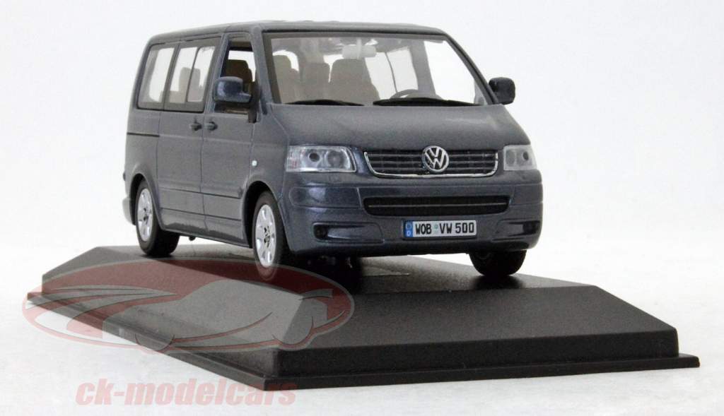 VW Multivan T5 grey metallic 1:43 Minichamps