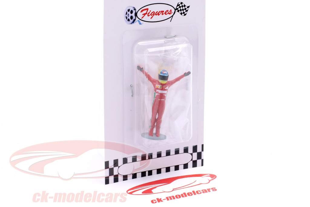 Fernando Alonso Scuderia Ferrari fórmula 1 cifra 1:43 Cartrix