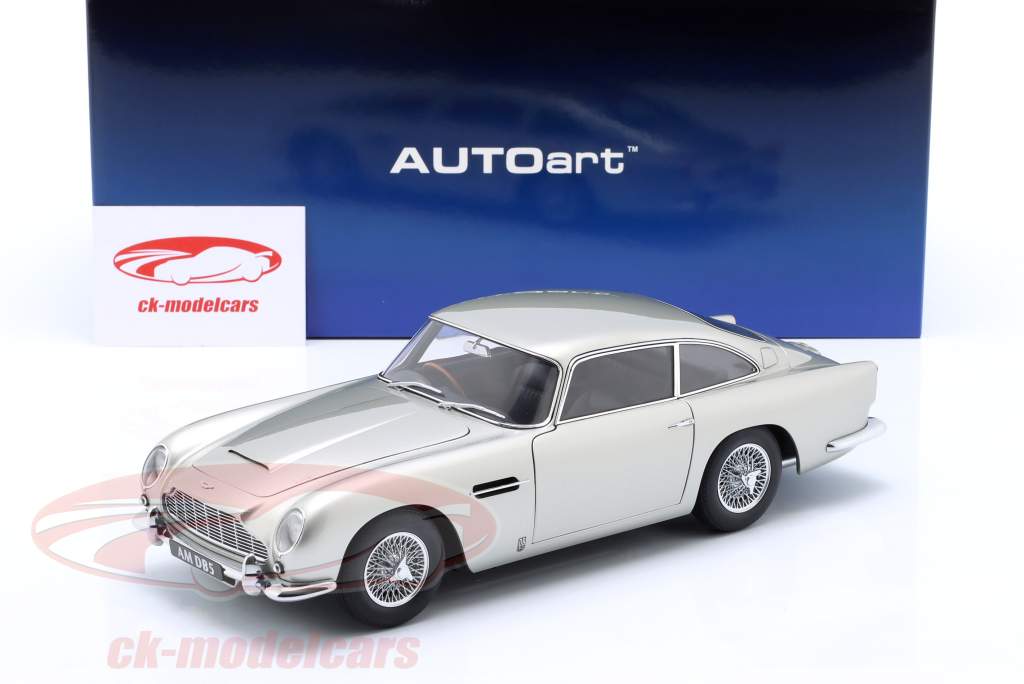 Aston Martin DB5 anno di costruzione 1964 argento 1:18 AUTOart