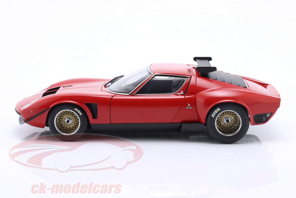 Lamborghini Jota 赤1/18 1/18 AUTOart Lamborghini Miura SVR 
