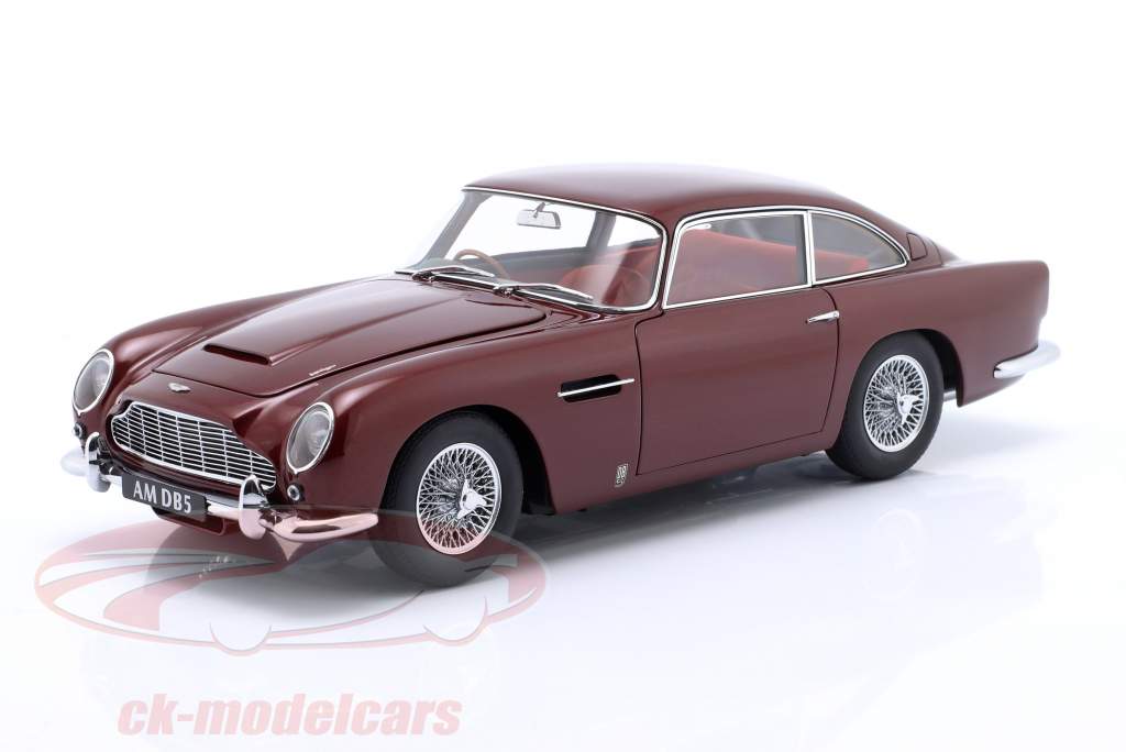 Aston Martin DB5 ano de construção 1964 vermelho 1:18 AUTOart