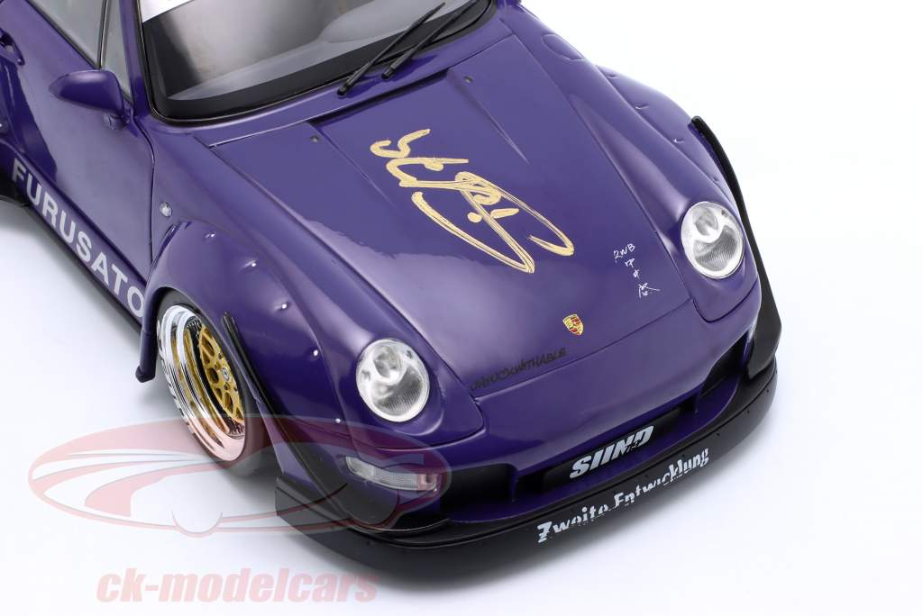 Porsche 911 (993) RWB Rauh-Welt Furusato Sidney Hoffmann Signature Edition 1:18 WERK83