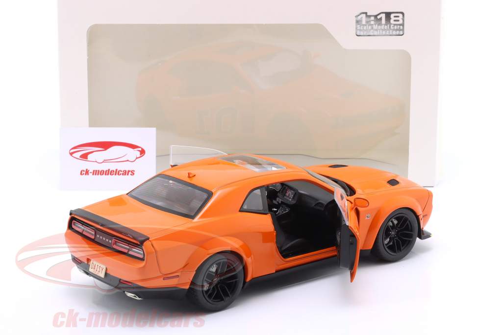 SOLIDO 1/18 チャレンジャーワイドボディ HAZARD Tribute Solido 1:18 Dodge Challenger R/T Scat Pack Widebody #01