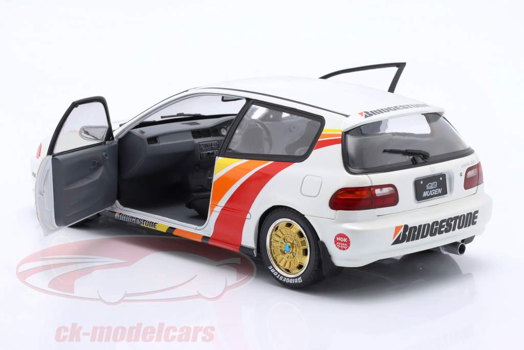 Honda Civic (EG6) Mugen Racing 1992 blanc / décor 1:18 Solido