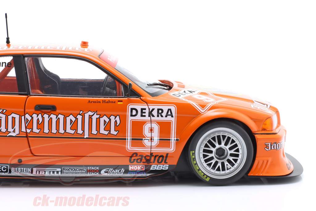 BMW 325i Coupe E36 DTM Jägermeister #9 DTM 1993 Armin Hahne 1:18 WERK83
