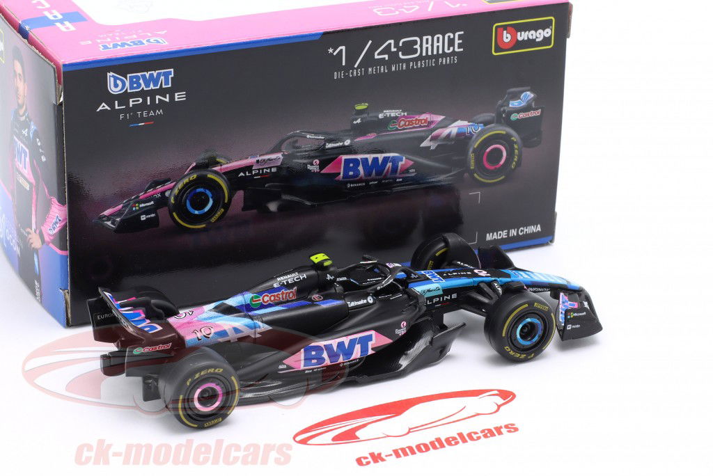 Pierre Gasly Alpine A524 #10 Giappone GP formula 1 2024 1:43 Bburago