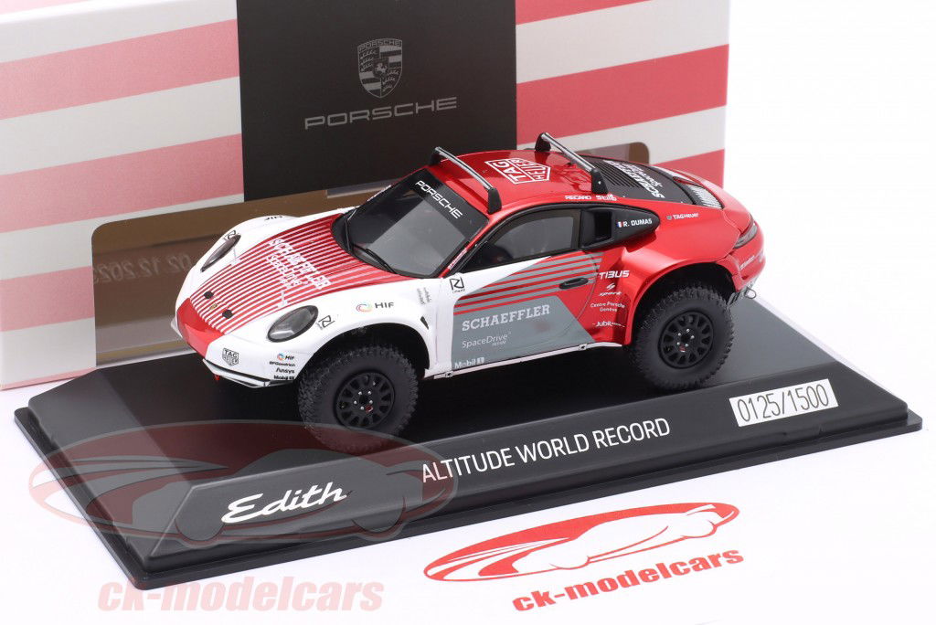 Porsche 911 Offroad Edith récord de altitud Chile 2023 (6721m) 1:43 Spark