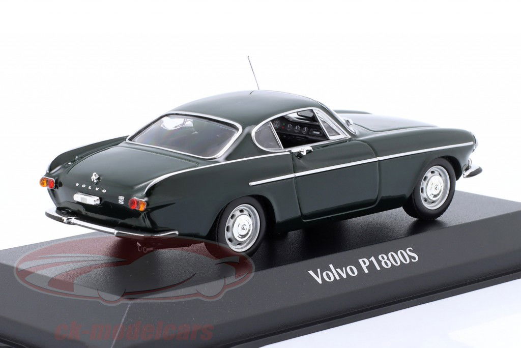 Volvo P 1800S Coupe Baujahr 1969 dunkelgrün 1:43 Minichamps