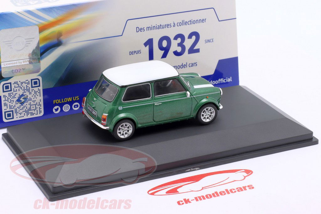Mini Cooper Sport Pack année de construction 1994 British racing vert 1:43 Solido