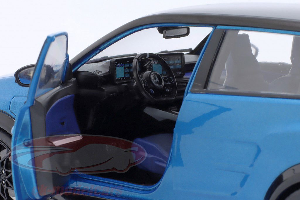 Alpine A290 GTS Baujahr 2024 blau metallic 1:18 Solido