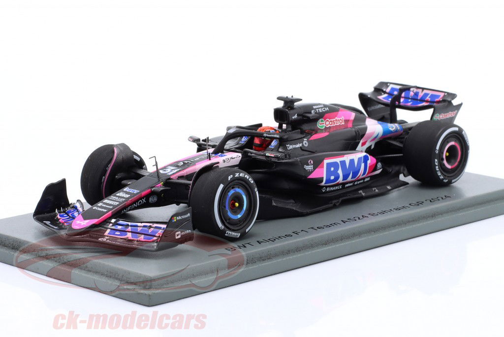 Esteban Ocon Alpine A524 #31 Bahrain GP fórmula 1 2024 1:43 Spark