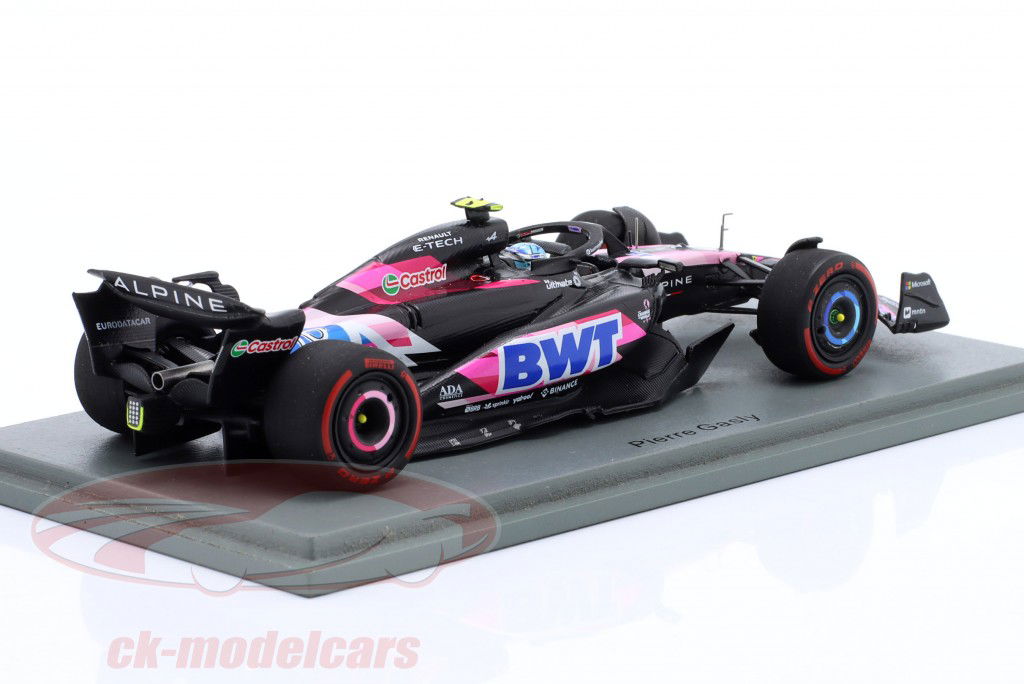 Pierre Gasly Alpine A524 #10 Bahrain GP Formula 1 2024 1:43 Spark