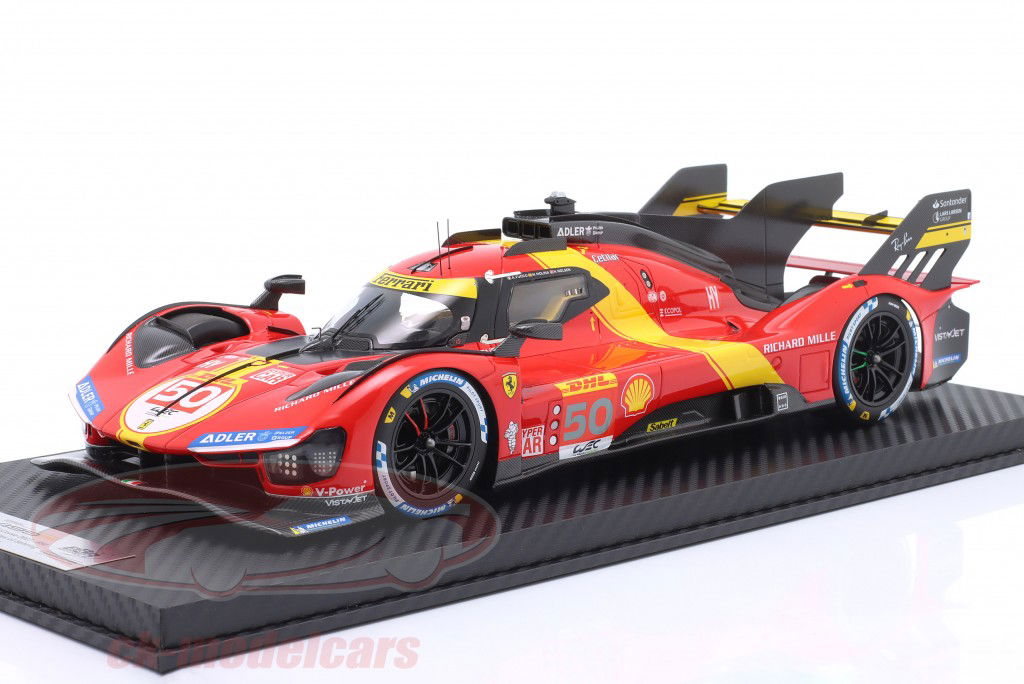 Ferrari 499P #50 3ème 1000 milles Sebring 2023 Fuoco, Molina, Nielsen 1:18 BBR
