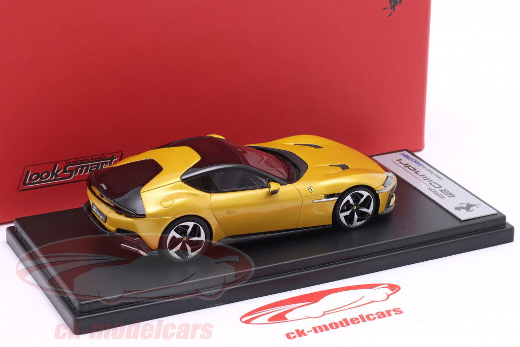 Ferrari 12 Cilindri year 2024 yellow metallic 1:43 Looksmart