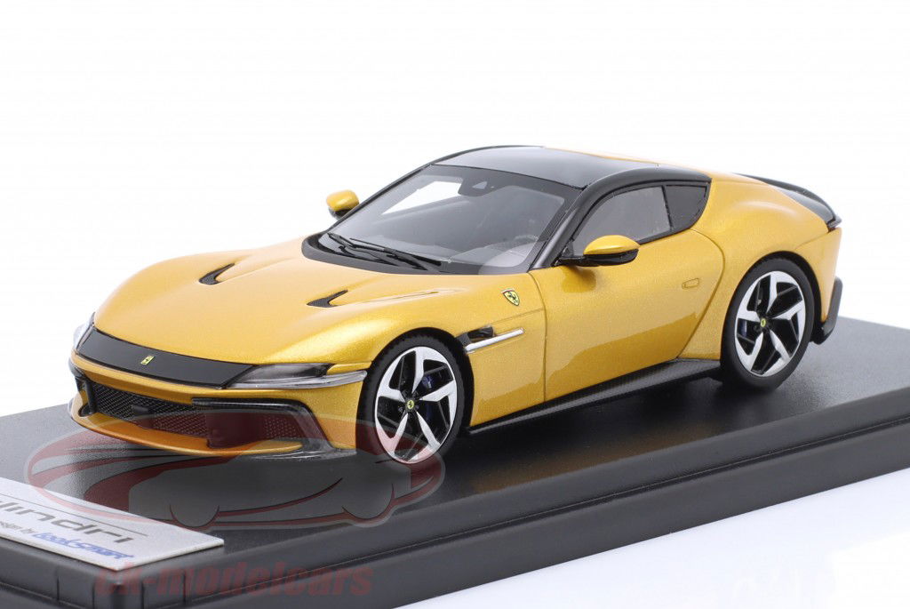 Ferrari 12 Cilindri year 2024 yellow metallic 1:43 Looksmart