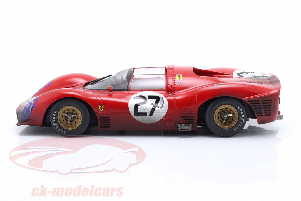 WERK83 1/18 フェラーリ 330 P3 #21 ルマン24H 1966 WERK83 1:18 Ferrari 330 P3 Spider #27 24h LeMans 1966 Dirty