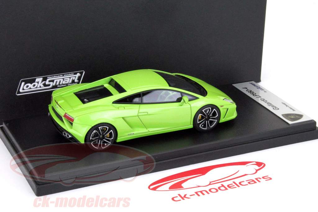 Lamborghini Gallardo LP570-4 автосалон Париж 2012-зеленый металлик 1:43 LookSmart