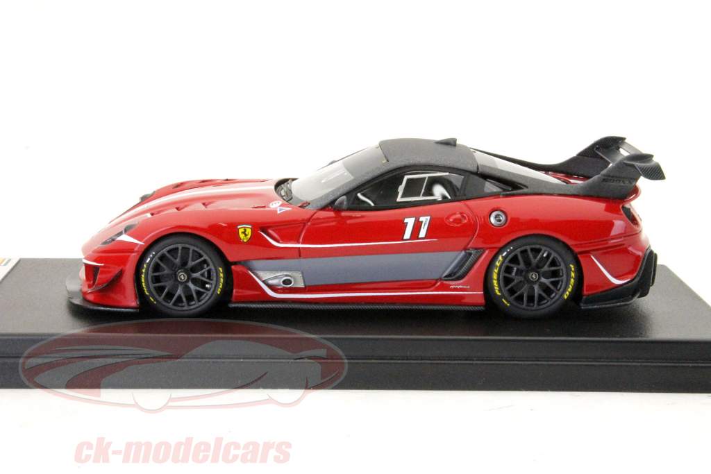 フェラーリ599XX EVO＃11グレー/赤一時43 LookSmart社