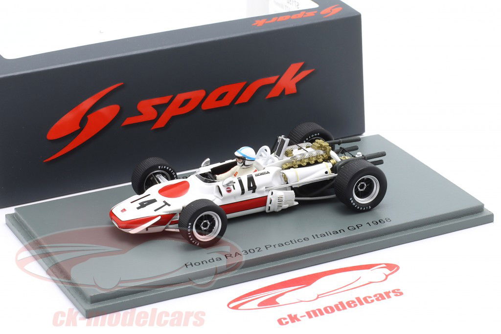 Spark 1:43 John Surtees Honda RA302 #14 Practice Italy GP