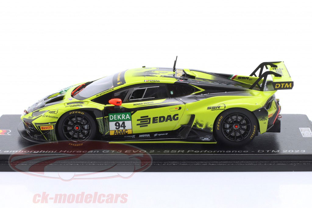 Spark 1/43 ランボルギーニ ウラカンGT3 EVO2 DTM 2023 Spark 1:43 Lamborghini Huracan GT3 Evo 2 #94 DTM 2023 Franck