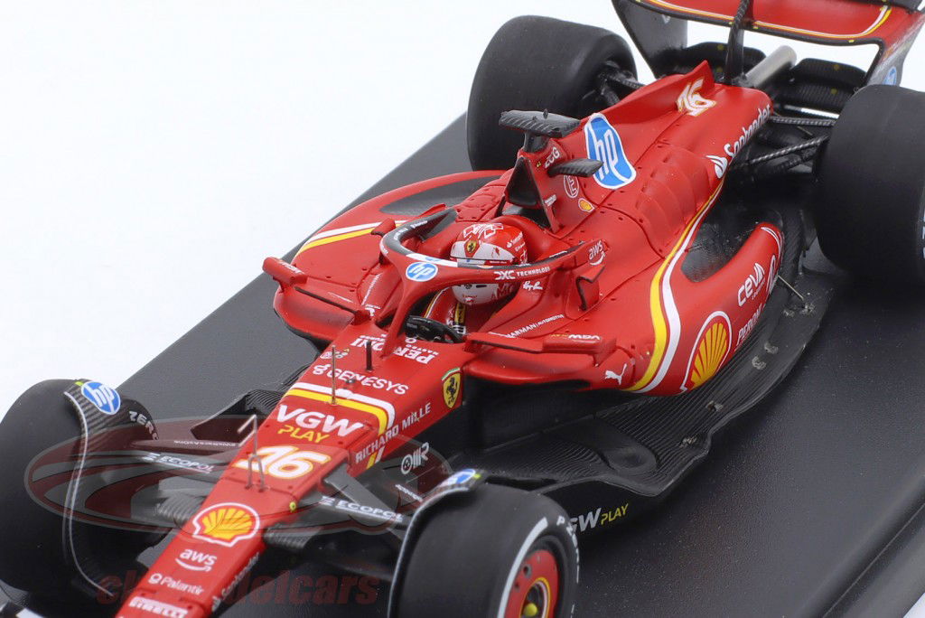 Charles Leclerc Ferrari SF-24 #16 Winner Monaco GP Formula 1 2024 1:43 LookSmart