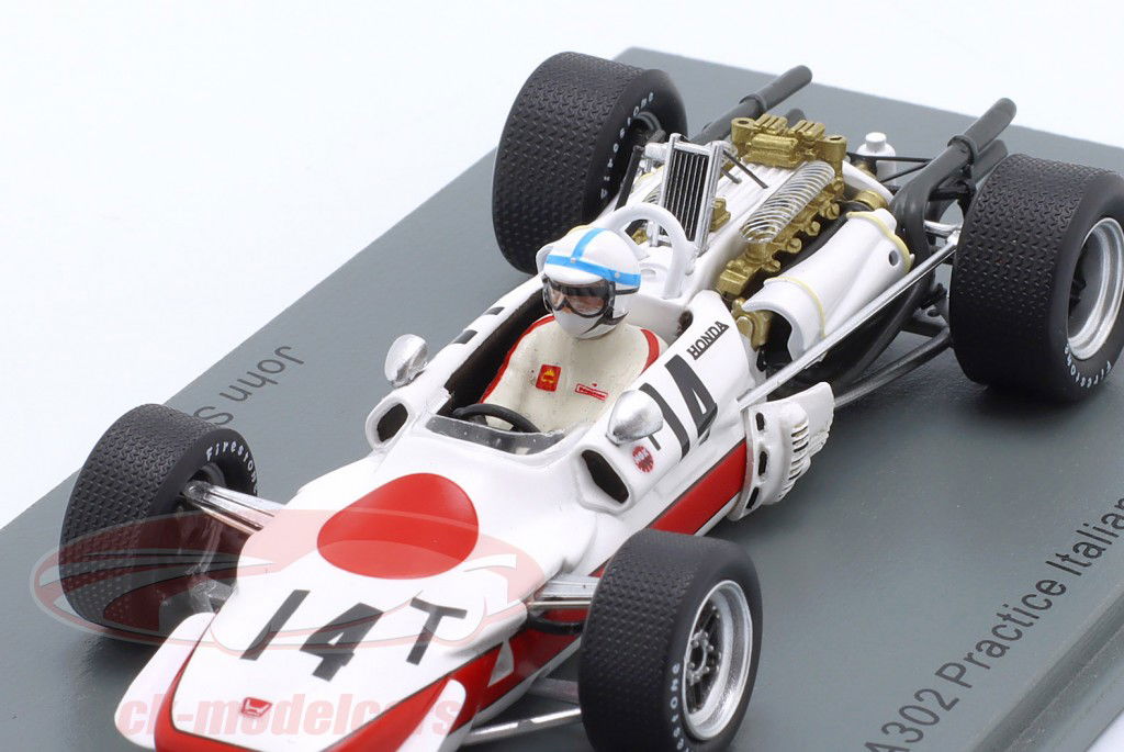 Spark 1:43 John Surtees Honda RA302 #14 Practice Italy GP