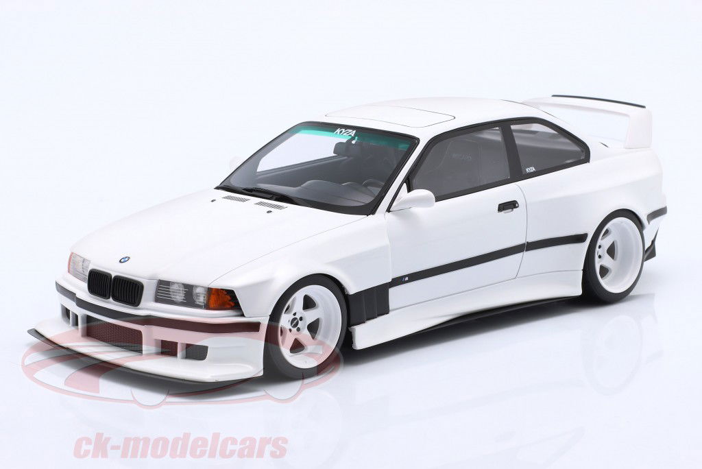 BMW E36 Khyzyl Saleem Год постройки 2022 альпийский белый 1:18 OttOmobile