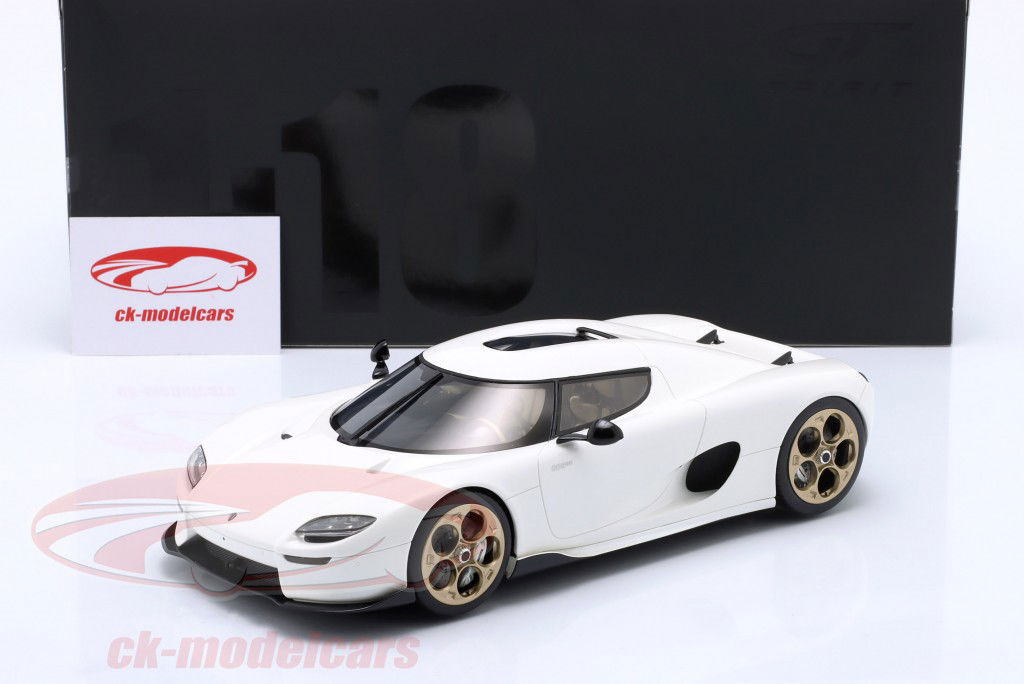 Koenigsegg CC850 year 2024 white 1:18 GT-Spirit