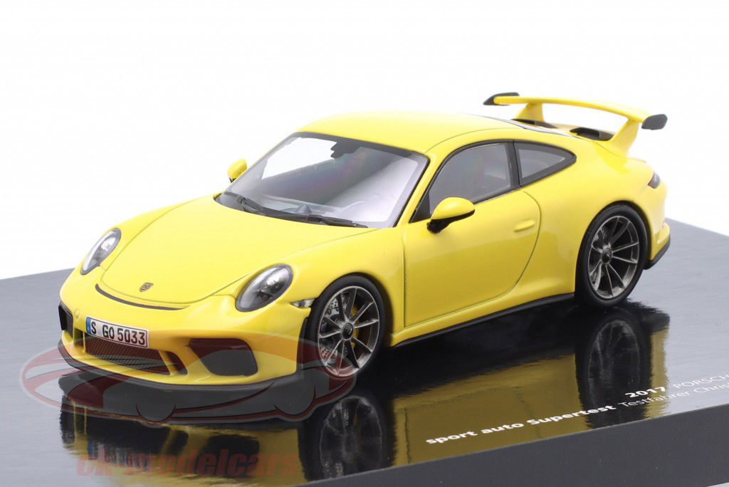 Minichamps 1:43 Porsche 911 (991.2) GT3 Test Nürburgring