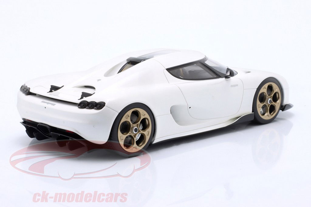 Koenigsegg CC850 Año de construcción 2024 blanco 1:18 GT-Spirit