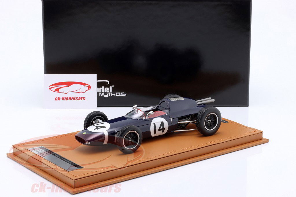 Graham Hill Lotus 24 #14 Kanonloppet Sweden GP Formula 1 1962 1:18 Tecnomodel
