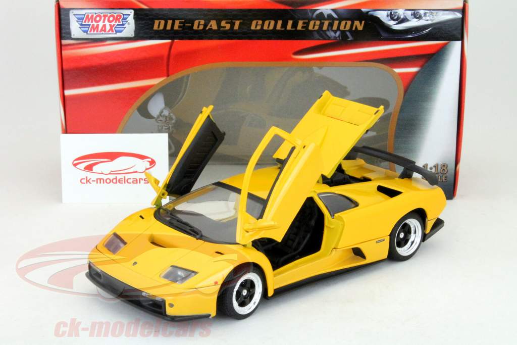 フジミ 1/24 ランボルギーニ イエローディアブロ 絶版 1/24 ランボルギーニ ディアブロ GT '99 - AOSHIMA SCALE MODEL