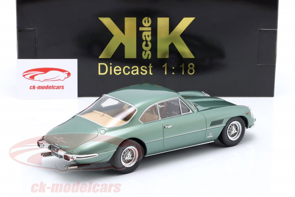 Ferrari 400 Superamerica 建造年份 1962 绿色的 金属 1:18 KK-Scale