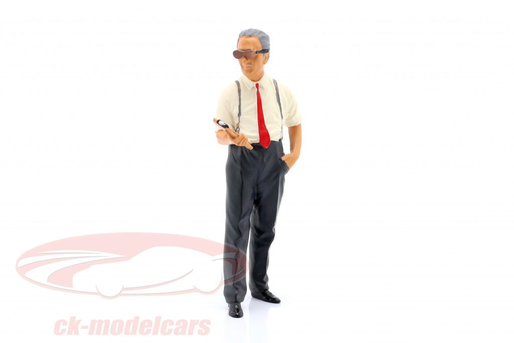 Figur Enzo mit Klemmbrett 1:18 KK-Scale