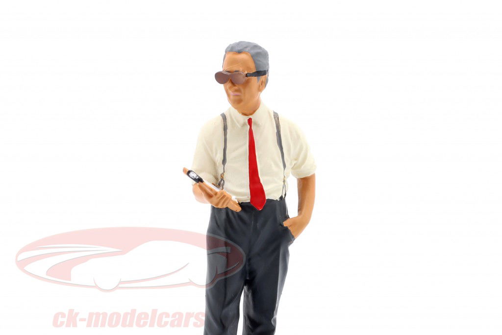 figura Enzo con appunti 1:18 KK-Scale