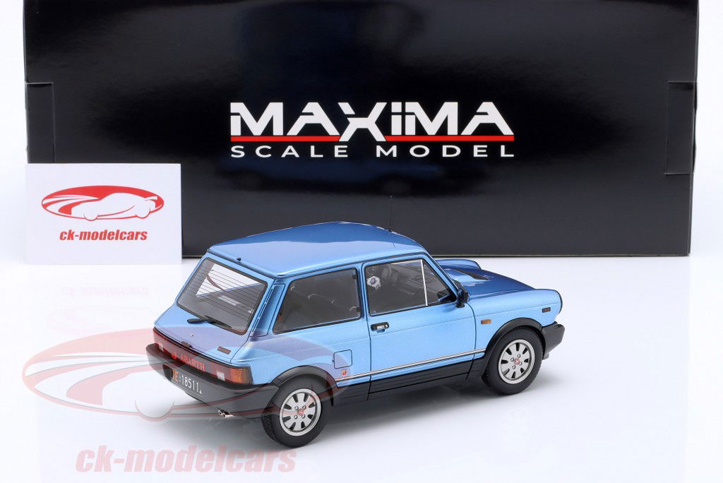 Autobianchi A112 Abarth VII-Series 1984 светло-голубой металлический 1:18 MAXIMA