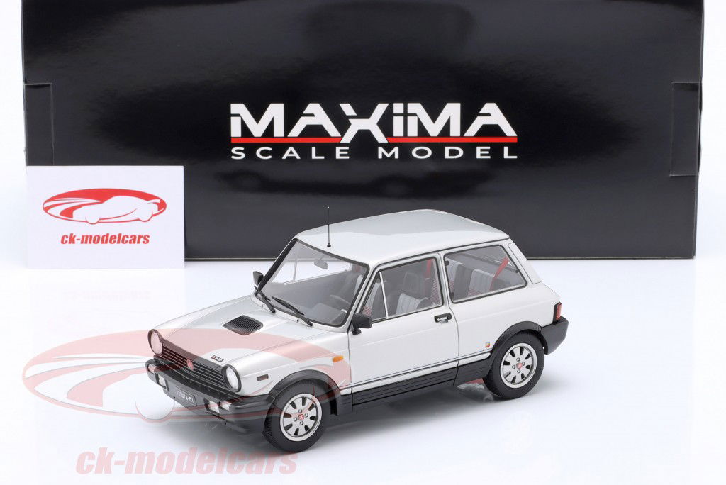 Autobianchi A112 Abarth VII-Series 1984 silver 1:18 MAXIMA