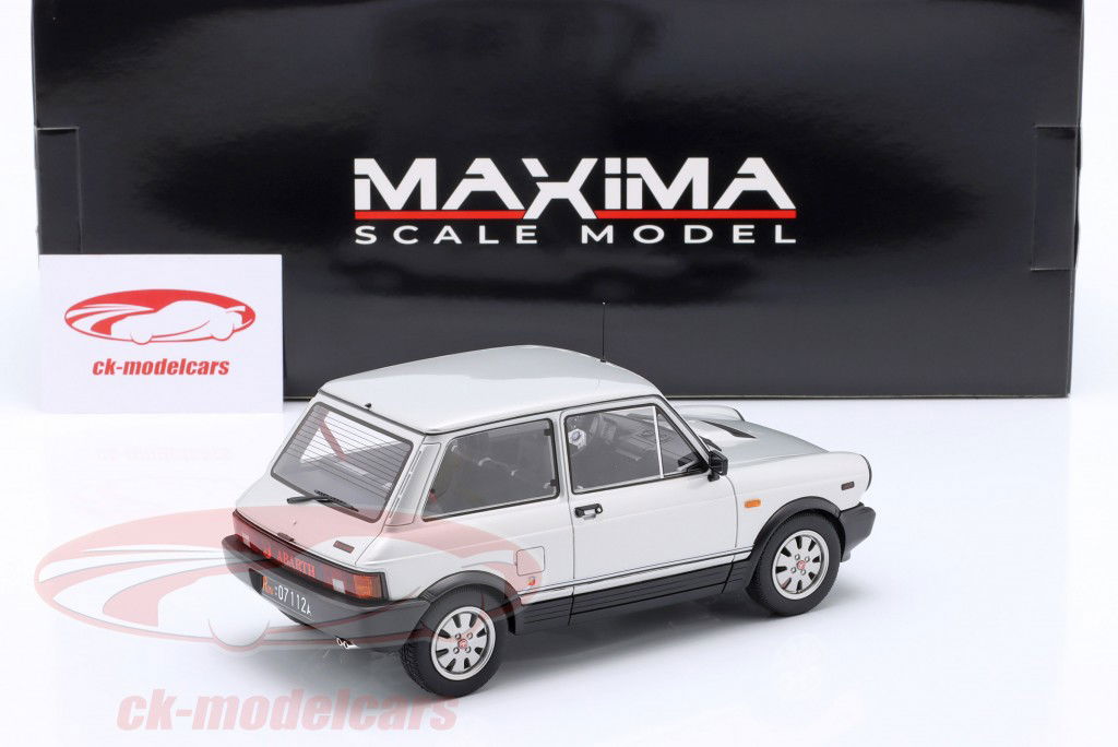 Autobianchi A112 Abarth VII-Series 1984 silver 1:18 MAXIMA