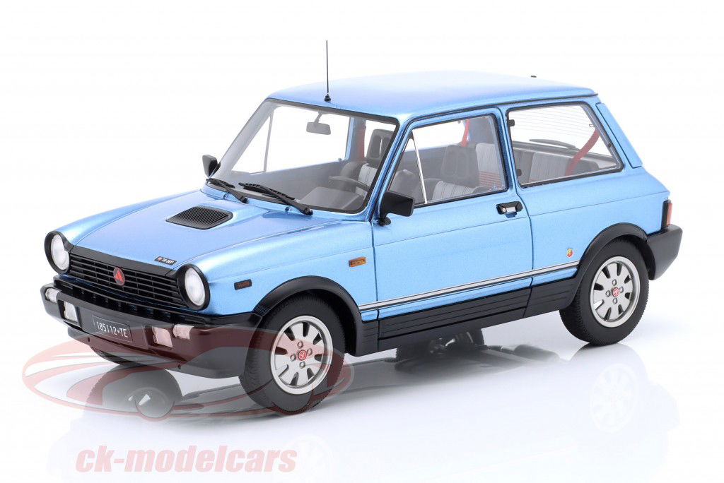 Autobianchi A112 Abarth VII-Series 1984 светло-голубой металлический 1:18 MAXIMA