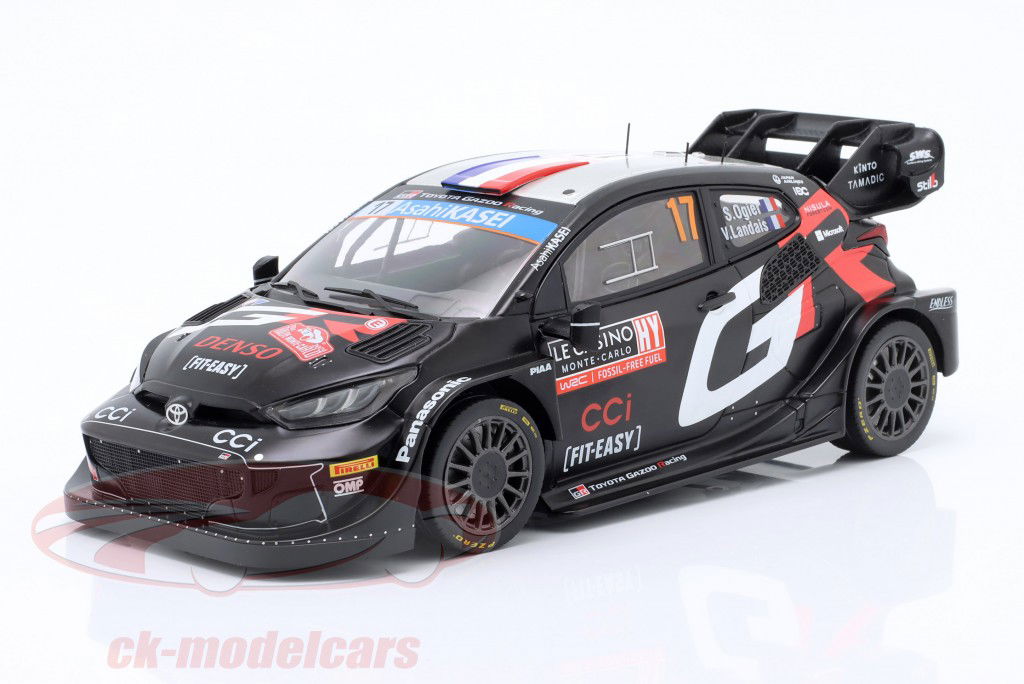 Toyota GR Yaris Rally1 Hybrid #17 第二 Rallye Monte Carlo 2024 1:18 Ixo
