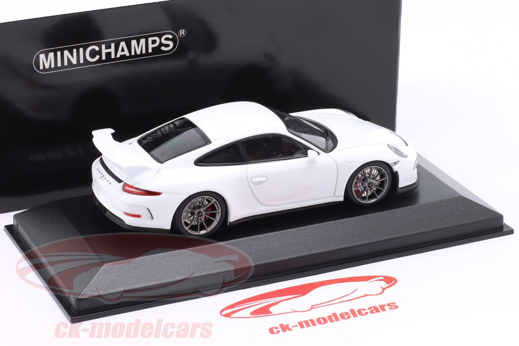 Porsche 911 (991) GT3 建設年 2012 白 1:43 Minichamps