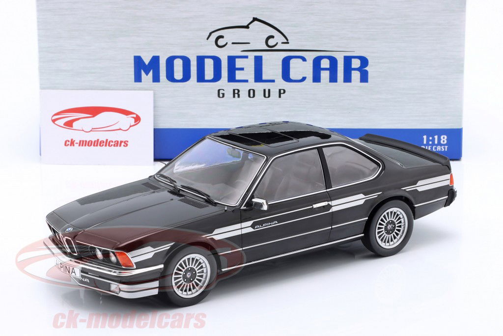 BMW Alpina B7 Turbo (e24) Год постройки 1980 черный 1:18 ModelCar Group