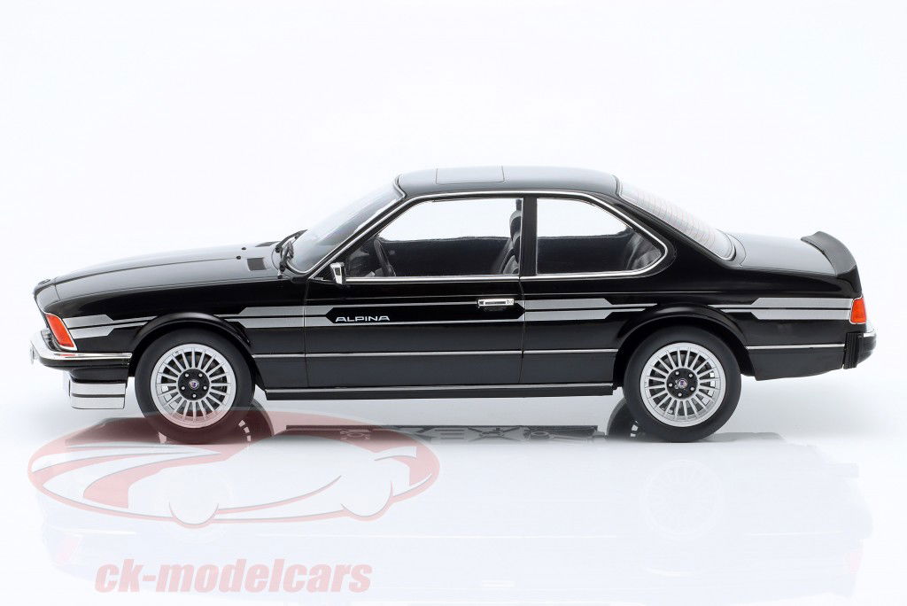 BMW Alpina B7 Turbo (e24) Byggeår 1980 sort 1:18 ModelCar Group