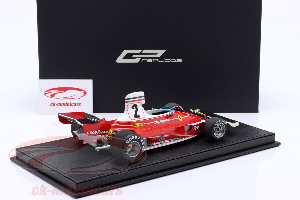 Clay Regazzoni Ferrari 312T #2 vinder USA West GP formel 1 1976 1:18 GP Replicas
