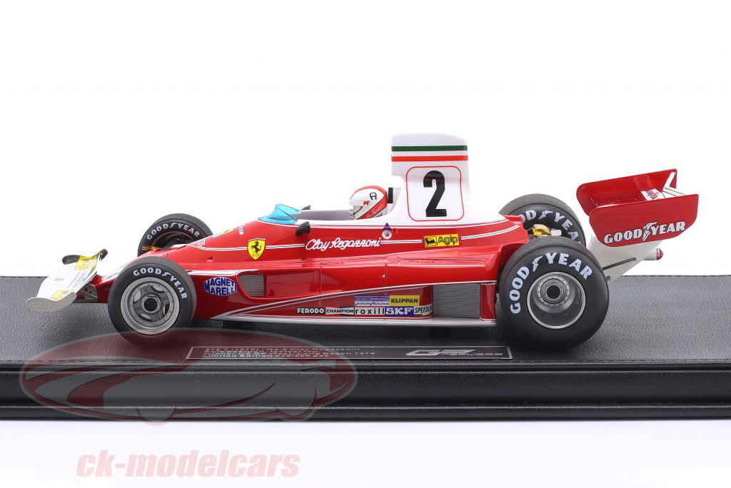 GP Replicas 1:18 Clay Regazzoni Ferrari 312T #2 Winner USA