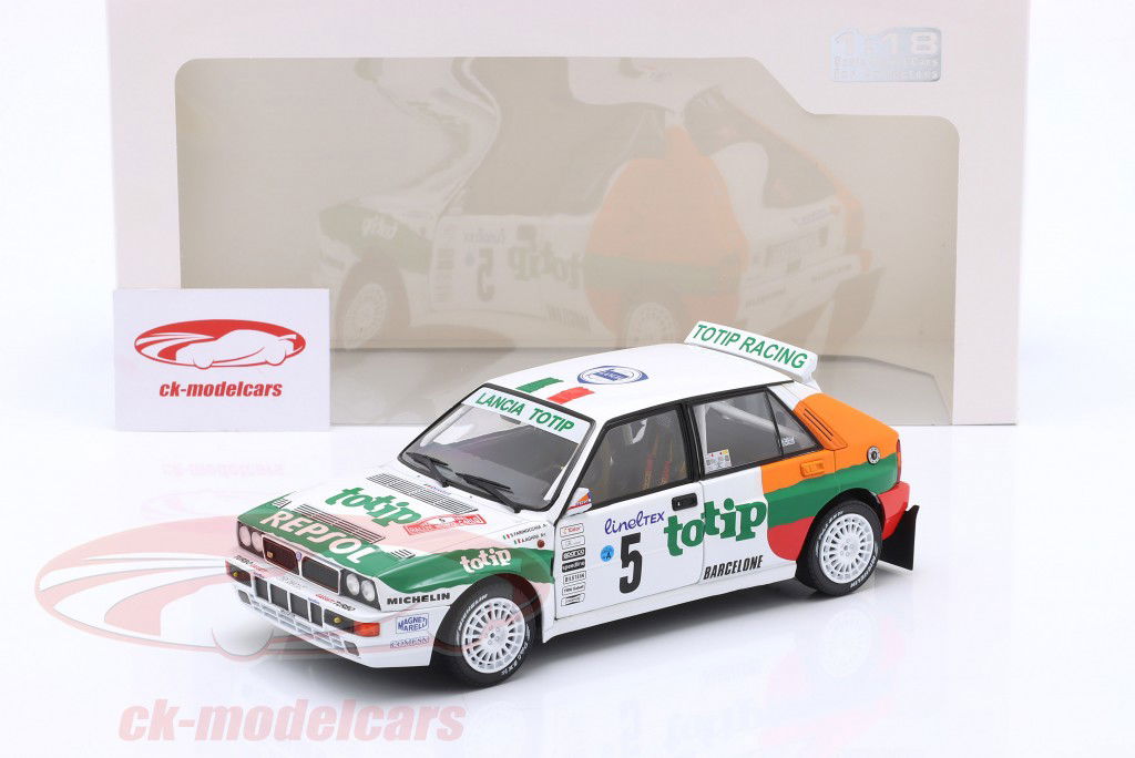 Lancia Delta HF Integrale #5 Rallye Monte Carlo 1993 Aghini, Farnocchia 1:18 Solido